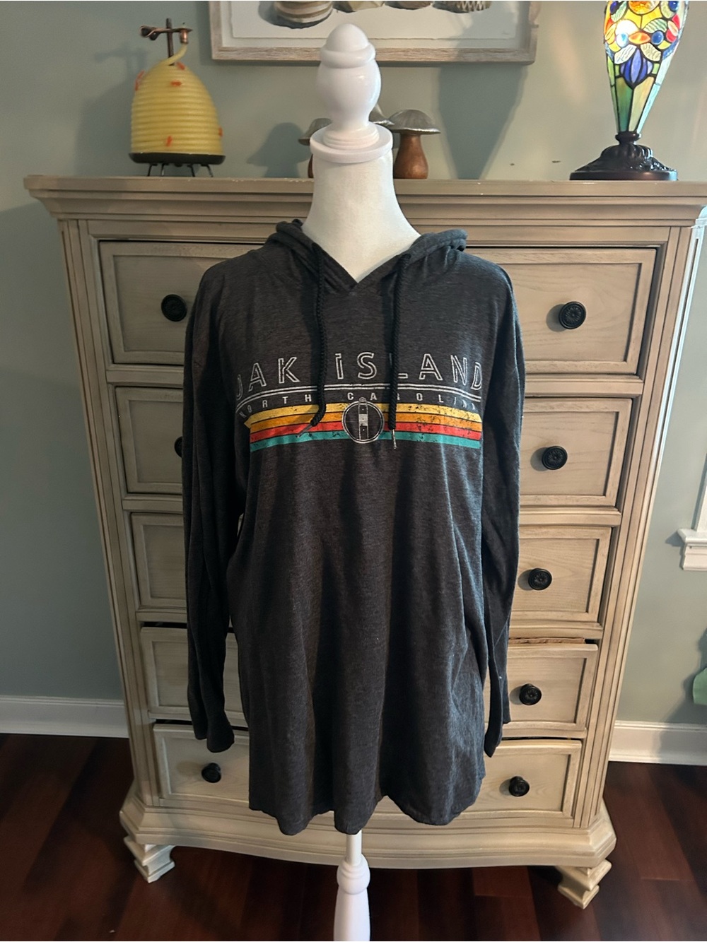 Oak Island North Carolina Hooded Sweatshirt for Women